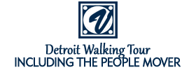 Detroit Walking Tour Including Rides on the People Mover 2018 Schedule