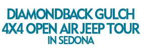 Diamondback Gulch 4x4 Open Air Jeep Tour in Sedona