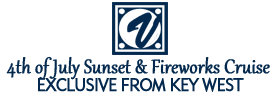 Exclusive 4th of July Sunset and Fireworks Cruise from Key West