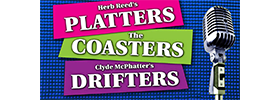 Herb Reed's Platters, Clyde McPhatter's Drifters, & The Coasters