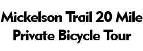 Mickelson Trail 20 Mile Private Bicycle Tour