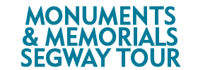 Monuments and Memorials Segway Tour 2019 Schedule