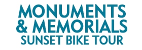 Monuments and Memorials Sunset Bike Tour 2019 Schedule