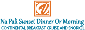Na Pali Sunset Dinner Or Morning Continental Breakfast Cruise and Snorkel