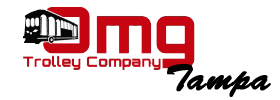 OMG Tampa Trolley Custom Tour 2019 Schedule
