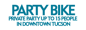 Party Bike Private Party Up To 15 People in Downtown Tucson 2019 Schedule