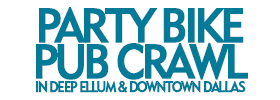 Party Bike Pub Crawl in Deep Ellum and Downtown Dallas