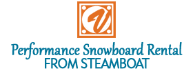 Performance Snowboard Rental from Steamboat