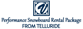 Performance Snowboard Rental from Telluride