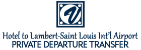 Private Departure Transfer: Hotel to Lambert-Saint Louis International Airport