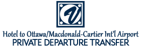 Private Departure Transfer: Hotel to Ottawa/Macdonald-Cartier International Airport