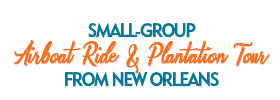 Small-Group Airboat Ride and Plantation Tour from New Orleans