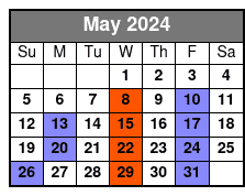Decades Pierce Arrow May Schedule