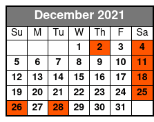 Pierce Arrow Country Christmas December Schedule