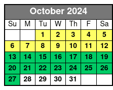 Branson Duck Tours October Schedule