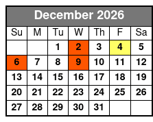 Clay Cooper's Country Music Express December Schedule