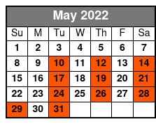 Shepherd of the Hills Outdoor Drama May Schedule