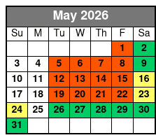 Showboat Branson Belle Lunch & Dinner Cruises May Schedule