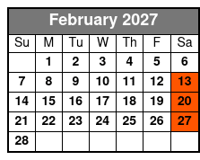 The Haygoods Branson's Most Popular Show February Schedule
