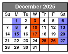 Michael Jackson The Illusion: Re-living The King of Pop! December Schedule