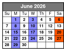 Michael Jackson The Illusion: Re-living The King of Pop! June Schedule