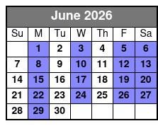 The Cabaret - Garry & Janine Comedy Magic Dinner Show June Schedule