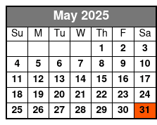 Comedy Bash May Schedule