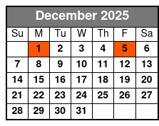 Country Forever December Schedule