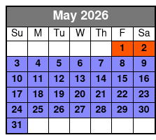 Bigfoot Branson Escape Rooms's Best Escape Rooms May Schedule