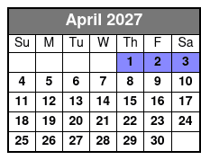 Bigfoot Branson Escape Rooms: Black Ops Emma's Redemption April Schedule