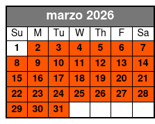 Bigfoot Branson Escape Room: Curse of the White River Train marzo Schedule