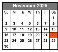 Narnia Live On Stage: The Lion, The Witch, and The Wardrobe Branson November Schedule