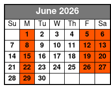 Outpost Opry Variety Show June Schedule