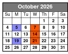 A Neil Diamond Tribute Branson October Schedule