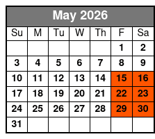 Steve Sanders IS The Mind Spy May Schedule