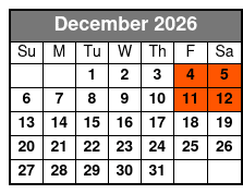 Steve Sanders IS The Mind Spy December Schedule