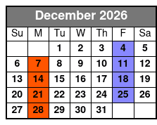 George Strait Tribute   December Schedule