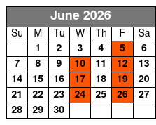 Country Classics - The Early Years June Schedule