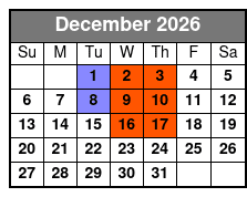 Baldknobbers Vintage Show   December Schedule
