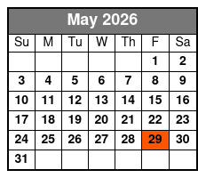 Baldknobbers Jamboree Show   May Schedule
