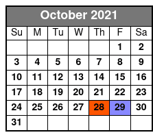 SIX October Schedule