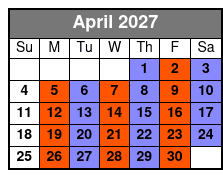 SIX April Schedule