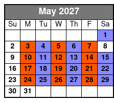 SIX May Schedule
