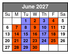 SIX June Schedule