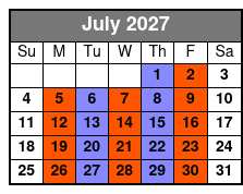 SIX July Schedule