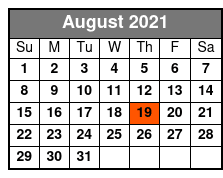 Hughes Brothers Famous Impressions August Schedule