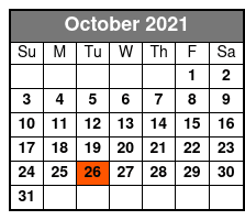 Hughes Brothers Famous Impressions October Schedule