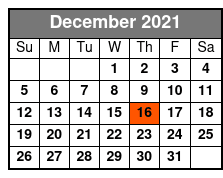 Hughes Brothers Famous Impressions December Schedule