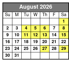 Hughes Brothers Branson Music Show August Schedule