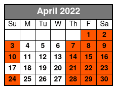 Silver Dollar City Single Day Ticket (Reservation Required) April Schedule